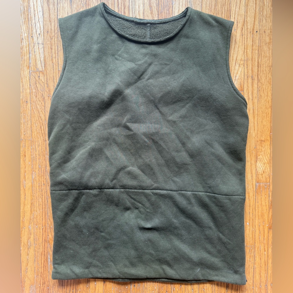 lululemon athletica Olive Muscle Tank — Deep Olive Green